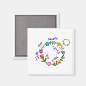 Werk altijd slimmer, wees altijd vriendelijker (©  magneet (Voorkant / Achterkant)