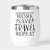 Werk besparen reizen herhalen Reizen Mok Geïsoleer (Voorkant)