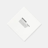 Werk Bestie Classic Chill Servet (Hoek)