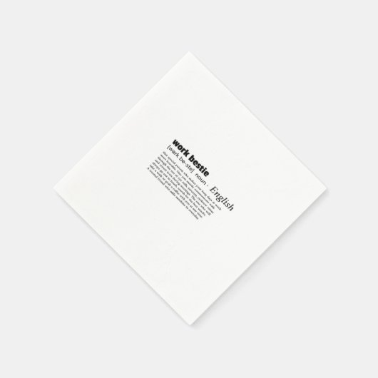 Werk Bestie Classic Chill Servet (Hoek)