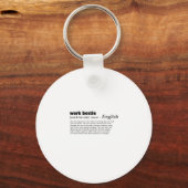 Werk Bestie Classic Chill Sleutelhanger (Voorkant)