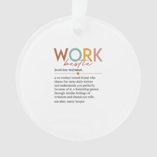 werk Bestie Definition Docenten Verpleegkundigen Ornament