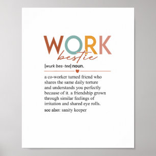  werk Bestie Definition Docenten Verpleegkundigen  Poster
