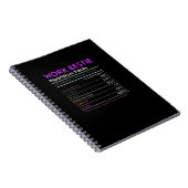 Werk Bestie Essentieel Notitieboek (Rechterzijde)