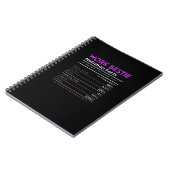 Werk Bestie Essentieel Notitieboek (Linkerzijde)