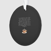 Werk Besties Classic Meme Ornament (voorkant)