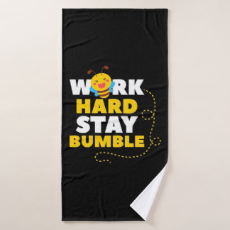 Werk bij bijen Harde Blijf broos Badhanddoek