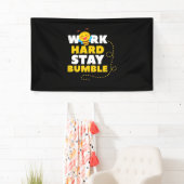 Werk bij bijen Harde Blijf broos Spandoek (Insitu)