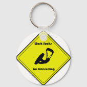 Werk blijft klote sleutelhanger (Voorkant)