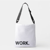 "WERK" Canvas tas (Voorkant)