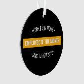 Werk door thuiswerkers van maand II Ornament (voorkant)