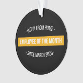 Werk door thuiswerkers van maand II Ornament (voorkant)