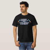 Werk-e-mails zijn een beurt-gebaseerde strijd grap t-shirt (Voorkant volledig)