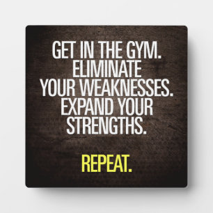 Werk F#cking Harder - Motivatie resultaat Fotoplaat