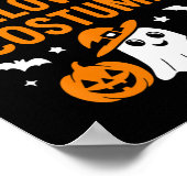 Werk geschikte spookkostuums poster (Hoek)