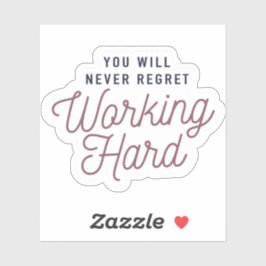 Werk Hard 10pc Waterdichte Sticker Set