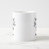 Werk hard blijven Humble Soort Motivatie Mok (Voorkant)