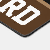 WERK HARD bureau mat (Hoek)