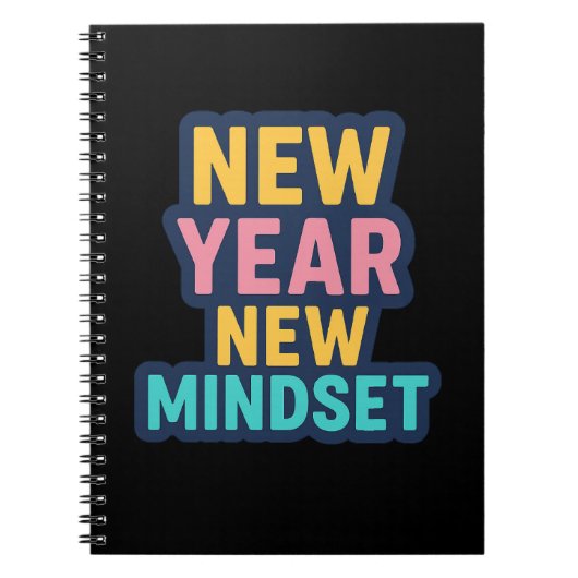 Werk hard, droom groot, blijf vriendelijk - Motiva Notitieboek (Voorkant)