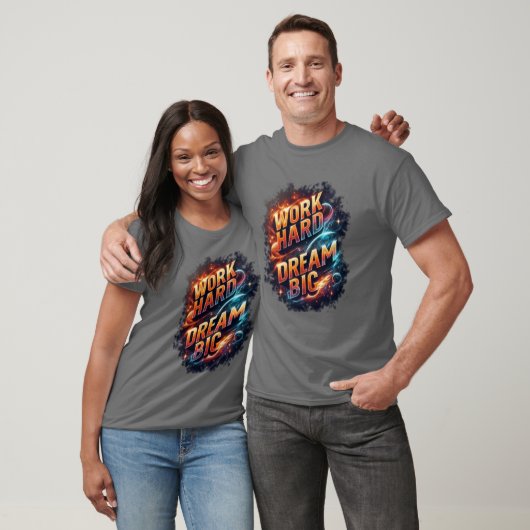 WERK HARD DROOM GROOT T-SHIRT (Unisex)
