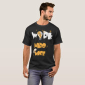 Werk hard en wees een leuk T-shirt (Voorkant volledig)