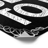 Werk hard en wees mooi Poster (Hoek)