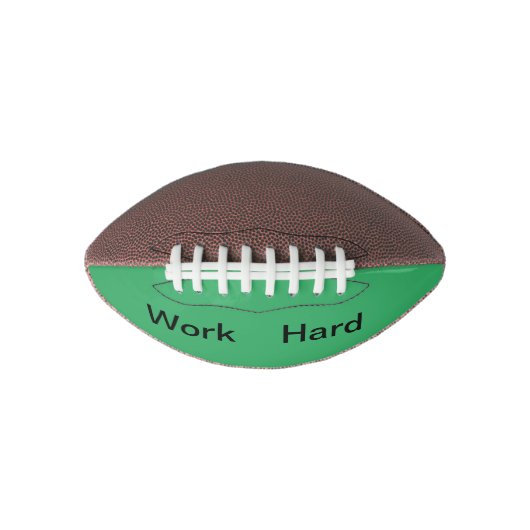 Werk hard Football (Voorkant)