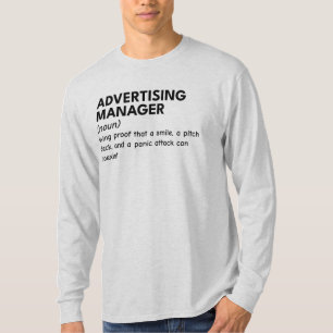 Werk hard. Harder markt. Lach altijd - grappig T-shirt
