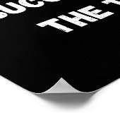 Werk hard in stilte - Motivatie Poster (Hoek)