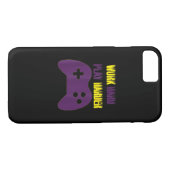 Werk hard Speel zo hard Gaming Gamer Videogames Case-Mate iPhone Case (Achterkant (Horizontaal))