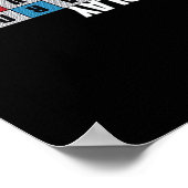 Werk hard, speel zo hard, motivatie, toewijding poster (Hoek)