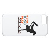 Werk Hard Speel zo hard Skateboarder Classic Case-Mate iPhone Case (Achterkant (Horizontaal))
