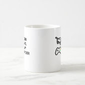 Werk hard, speel zo hard Statement Design Classic Koffiemok (Center)