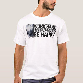 Werk hard t-shirt