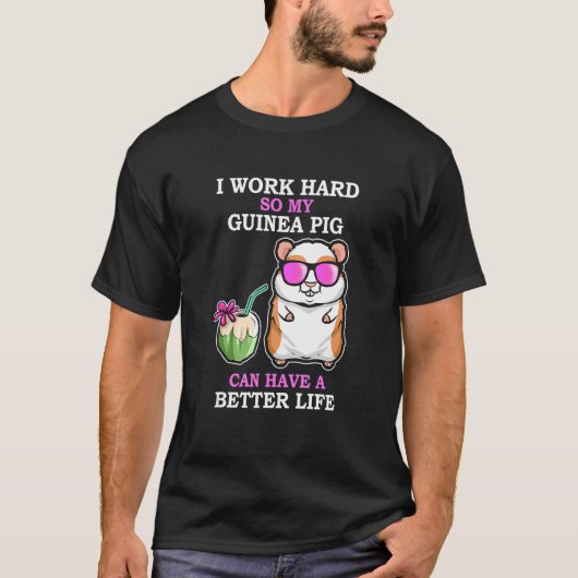 Werk hard zodat Guinee een betere bioscoop heeft T-shirt (Voorkant)