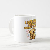 Werk Harde Hond Koffiemok (Voorkant links)