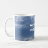 Werk harder dan slimmer koffiemok (Links)