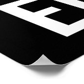 Werk harder dan wie dan ook - motivatie voor succe poster (Hoek)