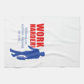 Werk harder. Miljoenen mensen zijn afhankelijk van Theedoek (Horizontaal)