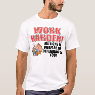 Werk harder! t-shirt