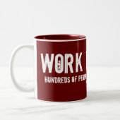 WERK HARDER! TWEEKLEURIGE KOFFIEMOK (Links)