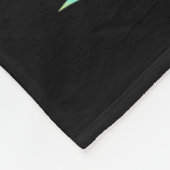 Werk heeft deze coole ding grappige werkplek uitsp fleece deken (Hoek)