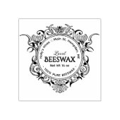 Werk het Lijst van Honeybee Lokale BEESWAX uit Rubberstempel (Afrduk)