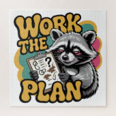 Werk Het Plan Legpuzzel (Verticaal)