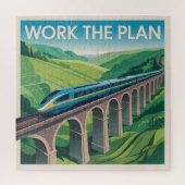 Werk Het Plan Legpuzzel (Verticaal)