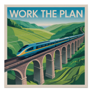 Werk Het Plan Perfect Poster