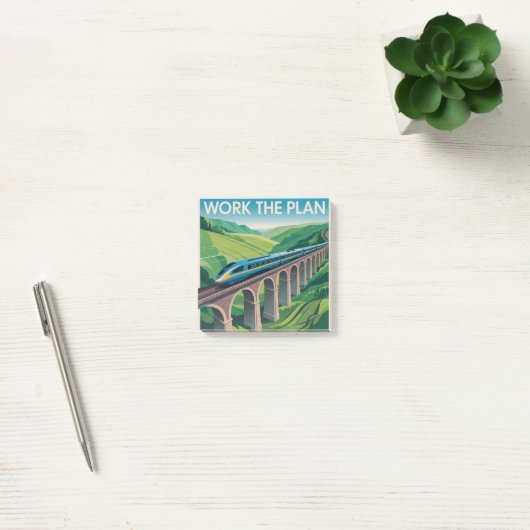 Werk Het Plan Post-it® Notes (Kantoor)
