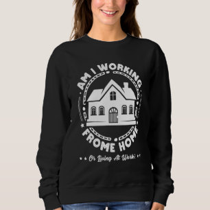 Werk ik vanuit huis of woon ik op mijn werk trui