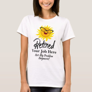 Werk in loondienst vervangen Niet mijn probleem T-shirt