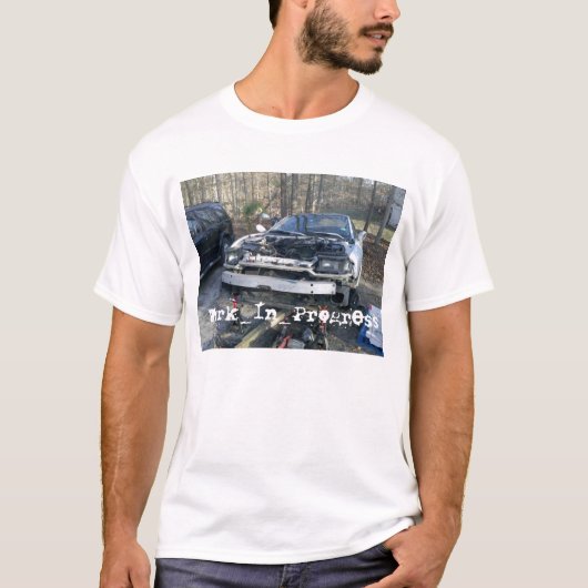 Werk in uitvoering Dodge Stealth Turbo T-shirt (Voorkant)